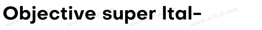 Objective super ltal字体转换